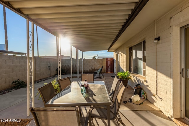 view of patio / terrace