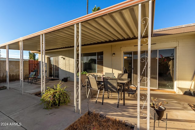 view of patio / terrace