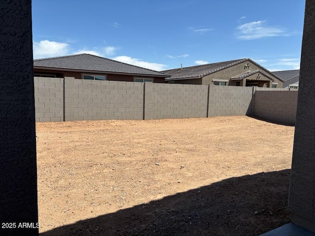 16084 W Prickly Pear Trl, Surprise, AZ 85387 - view of yard featuring a fenced backyard