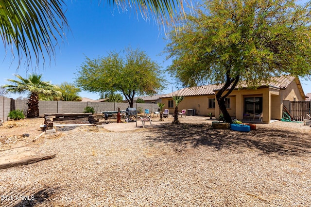 40264 W Lococo St, Maricopa, AZ 85138 - view of yard with a fenced backyard and a patio
