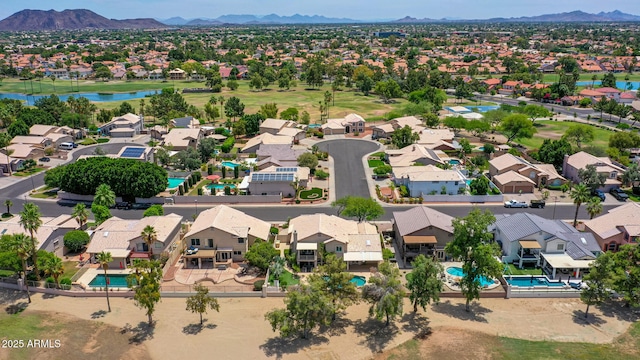 19506 N 73rd Ave, Glendale, AZ 85308 - aerial perspective of suburban area with a pool and a water and mountain view