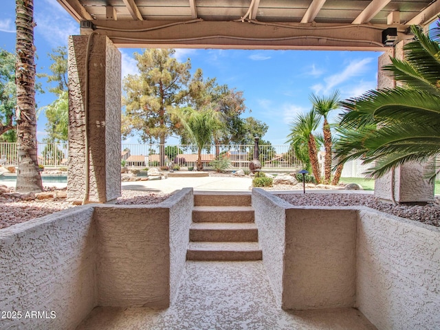 19506 N 73rd Ave, Glendale, AZ 85308 - view of patio featuring a balcony