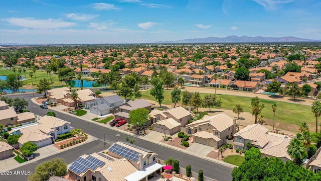 19506 N 73rd Ave, Glendale, AZ 85308 - aerial perspective of suburban area with a water and mountain view