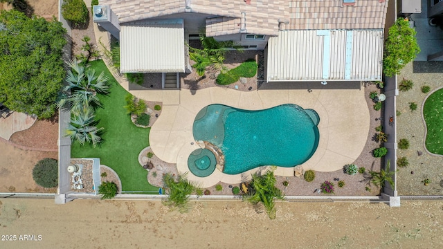 19506 N 73rd Ave, Glendale, AZ 85308 - aerial view of a pool area