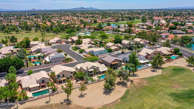 19506 N 73rd Ave, Glendale, AZ 85308 - aerial view of residential area featuring a golf club and a water and mountain view