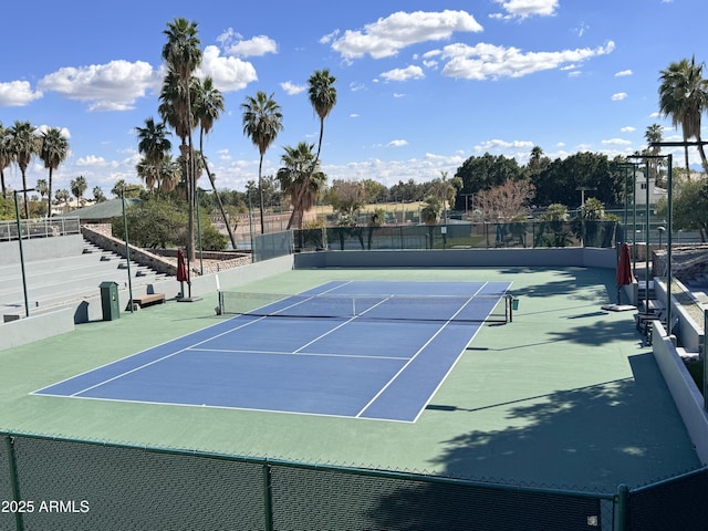 19506 N 73rd Ave, Glendale, AZ 85308 - view of tennis court featuring community basketball court