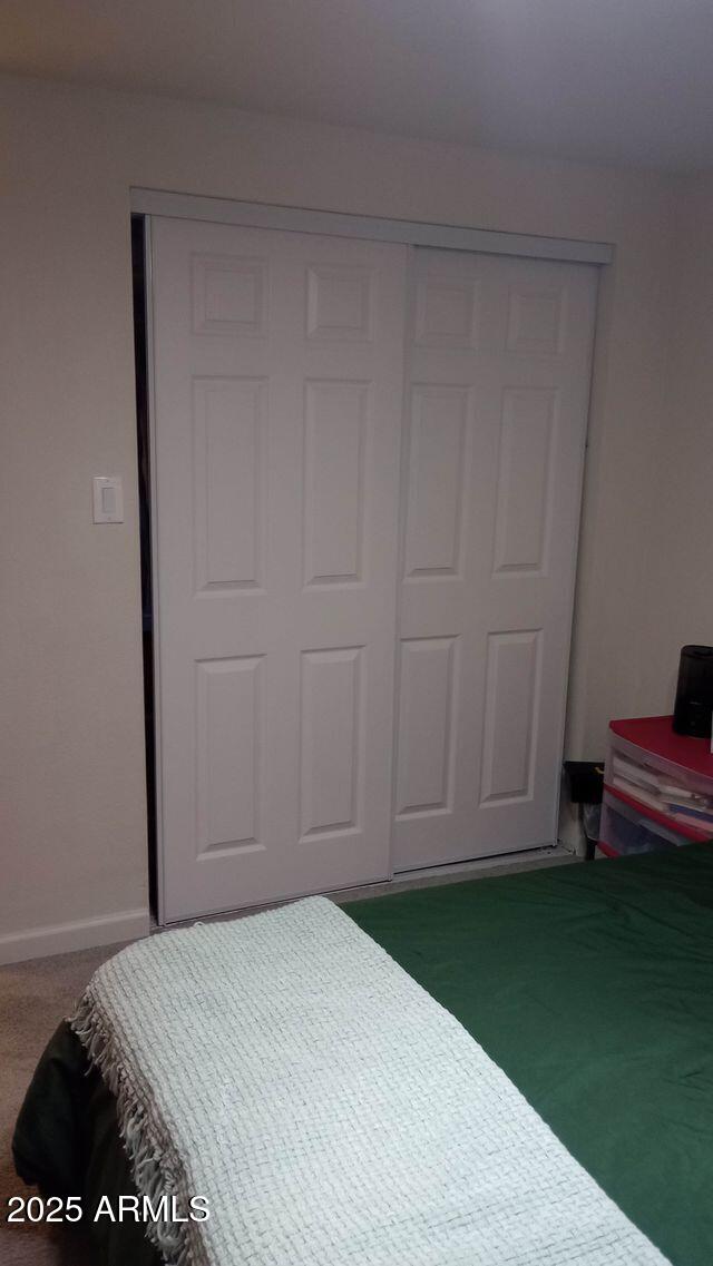 735 E 3rd St, Douglas, AZ 85608 - carpeted bedroom with a closet