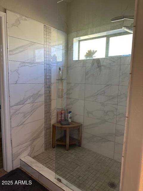 18132 E Vencino St, Gilbert, AZ 85298 - bathroom featuring a stall shower