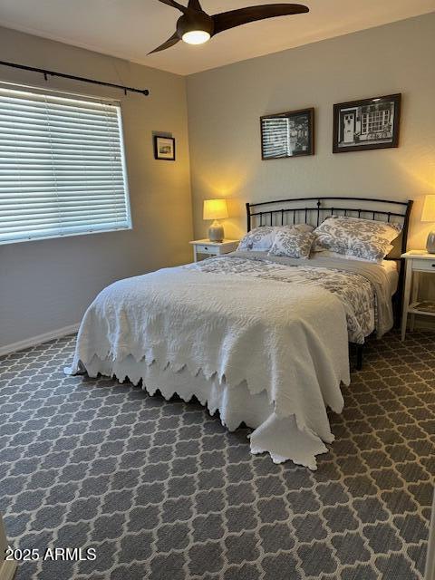 18132 E Vencino St, Gilbert, AZ 85298 - carpeted bedroom with ceiling fan
