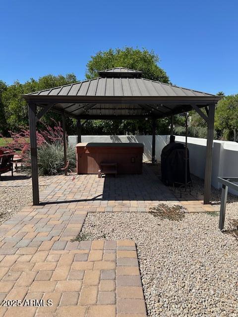 18132 E Vencino St, Gilbert, AZ 85298 - view of car parking with a gazebo
