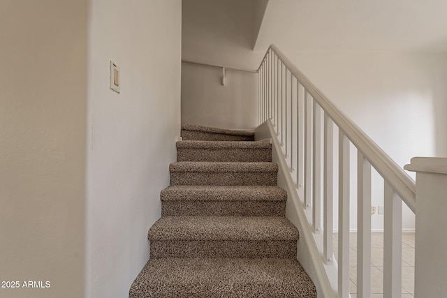 view of staircase