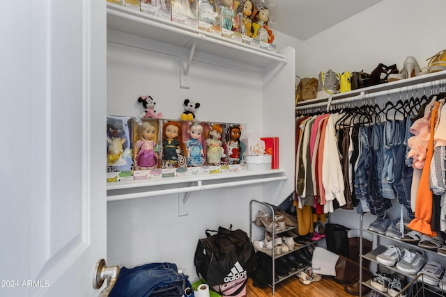 7715 S 69th Ln, Laveen, AZ 85339 - walk in closet with wood finished floors