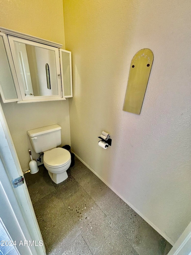 bathroom with toilet