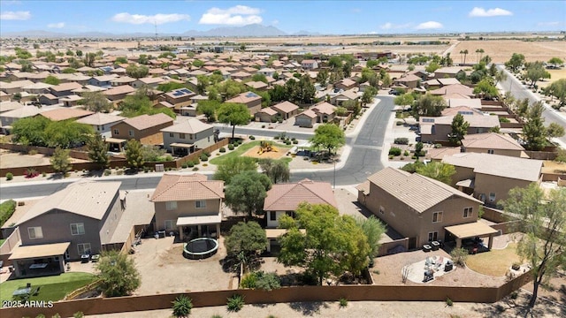 180 S 18th St, Coolidge, AZ 85128 - aerial view of residential area featuring a mountainous background