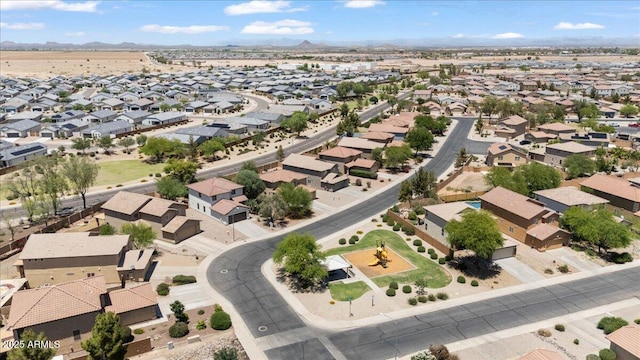 180 S 18th St, Coolidge, AZ 85128 - aerial view of residential area featuring a mountainous background
