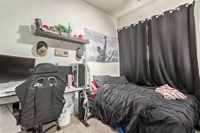 bedroom with carpet flooring