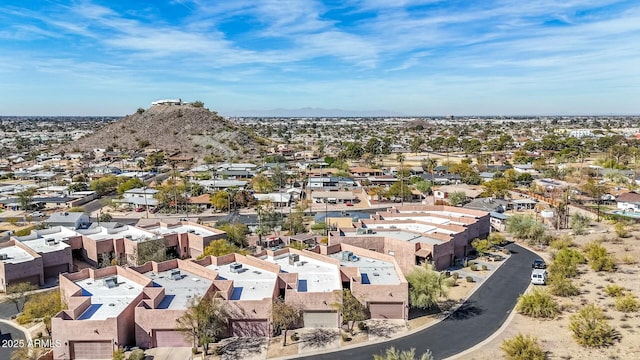 drone / aerial view featuring a residential view