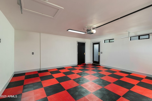 8419 E Rancho Vista Dr, Scottsdale, AZ 85251 - garage featuring a garage door opener