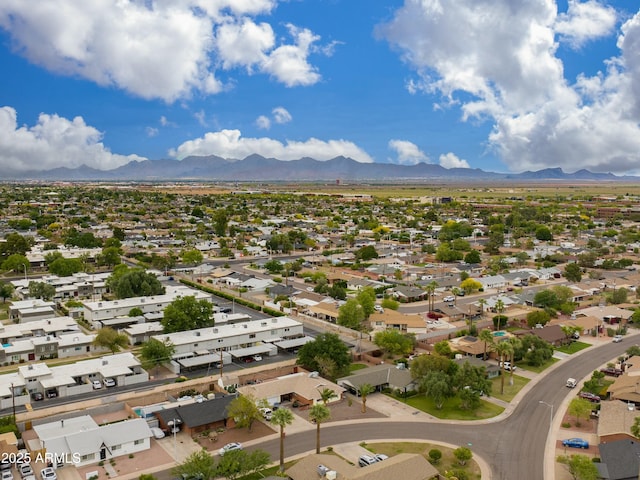 8419 E Rancho Vista Dr, Scottsdale, AZ 85251 - aerial view featuring a residential view and a mountain view