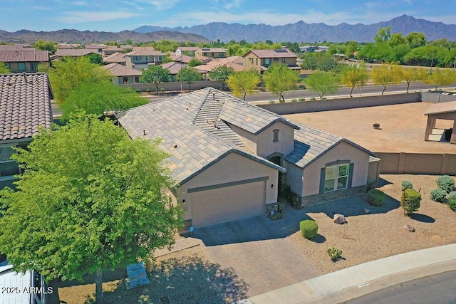 4229 W Magdalena Ln, Laveen, AZ 85339 - aerial view featuring a mountain view and a residential view