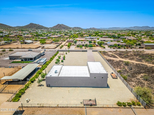 38415 N 25th Ave, Phoenix, AZ 85086 - aerial perspective of suburban area with a mountainous background