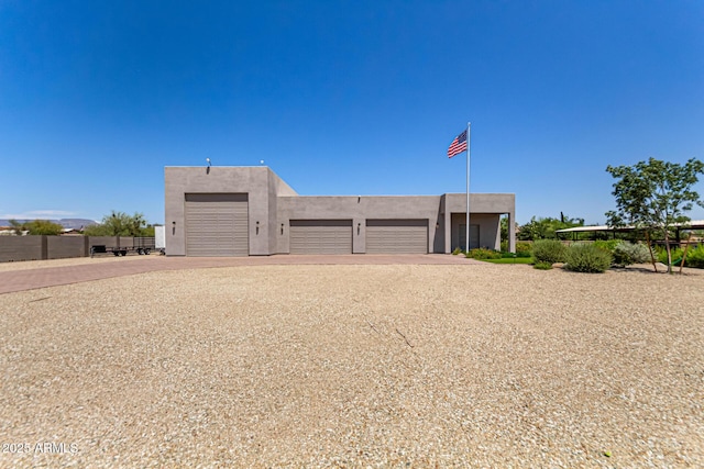 38415 N 25th Ave, Phoenix, AZ 85086 - view of front facade featuring stucco siding and dirt driveway