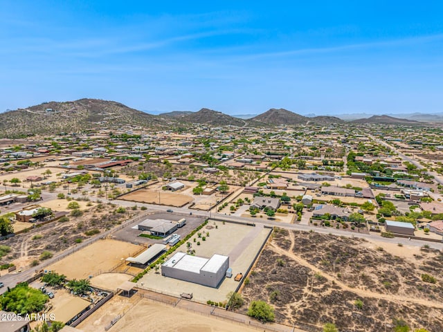 38415 N 25th Ave, Phoenix, AZ 85086 - aerial view of residential area featuring a mountainous background