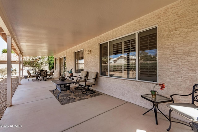 view of patio / terrace with outdoor dining space