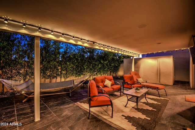 view of patio / terrace with an outdoor hangout area