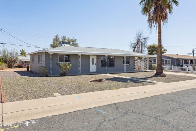 5455 E Baltimore St, Mesa, AZ 85205 - view of ranch-style home
