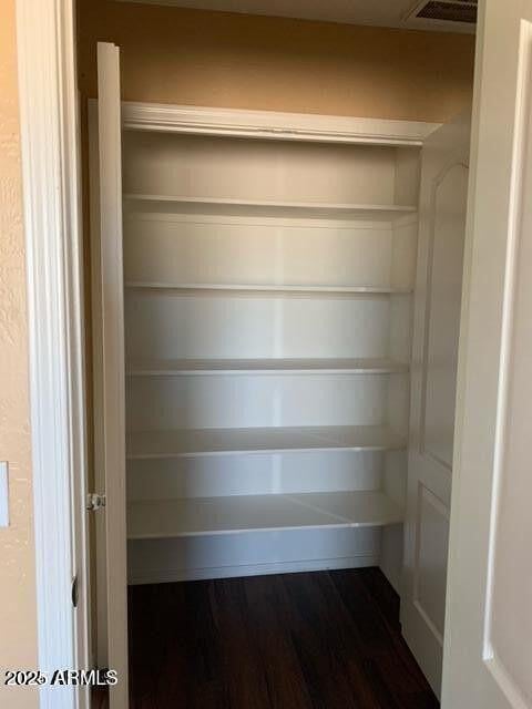 closet with visible vents