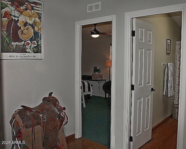 1181 S Cherokee Dr, Show Low, AZ 85901 - hallway with wood finished floors