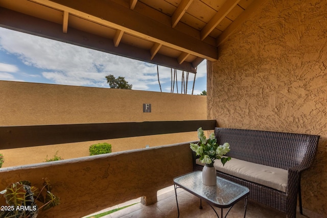 8500 E Indian School Rd Unit 233, Scottsdale, AZ 85251 - view of patio / terrace featuring a balcony