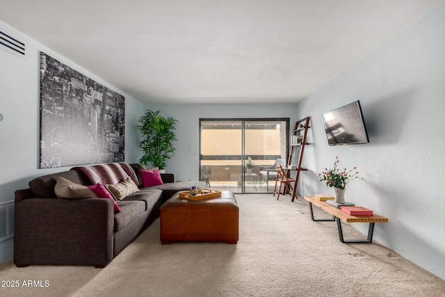 8500 E Indian School Rd Unit 233, Scottsdale, AZ 85251 - living room with carpet floors