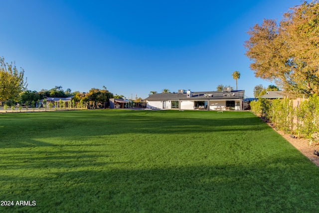 view of yard