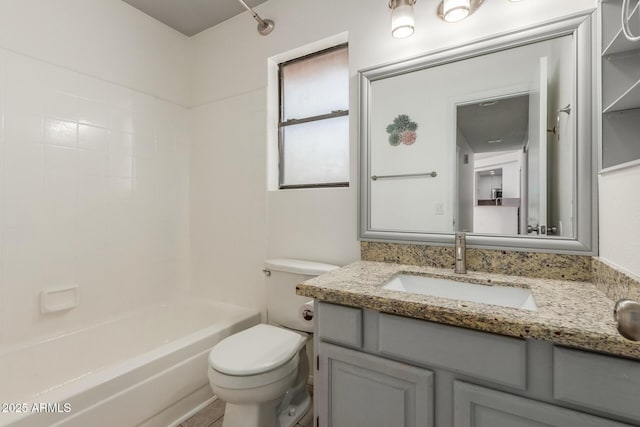 1425 E Commerce Ave, Gilbert, AZ 85234 - full bathroom with vanity, toilet, and shower / bathtub combination