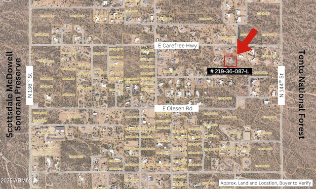 34515 N 142nd St, Scottsdale, AZ 85262 - map / location
