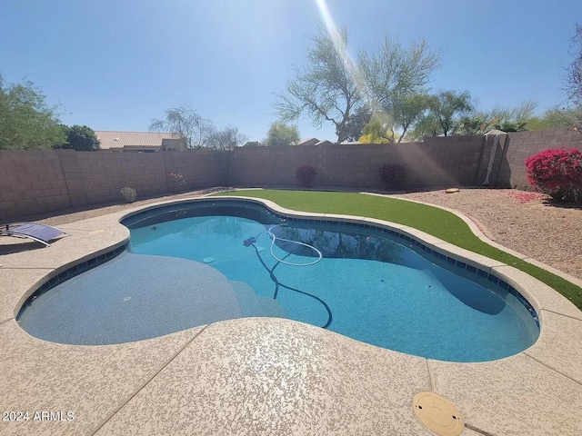 view of swimming pool