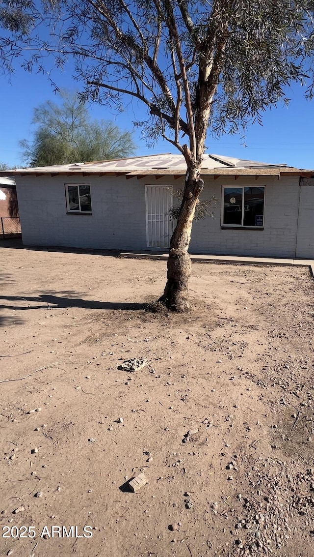 5031 S 36th Dr, Phoenix, AZ 85041 - exterior space with concrete block siding