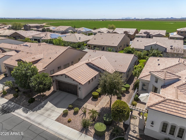 birds eye view of property featuring a residential view