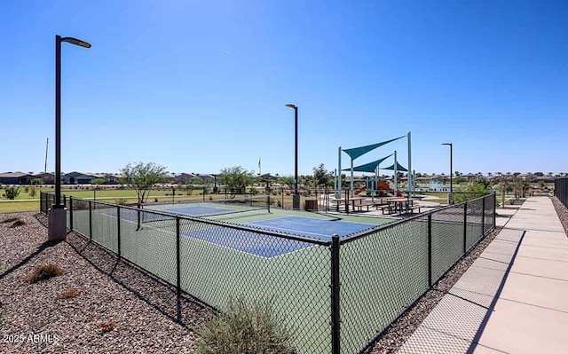 19195 N Los Gabrieles Way, Maricopa, AZ 85138 - view of tennis court