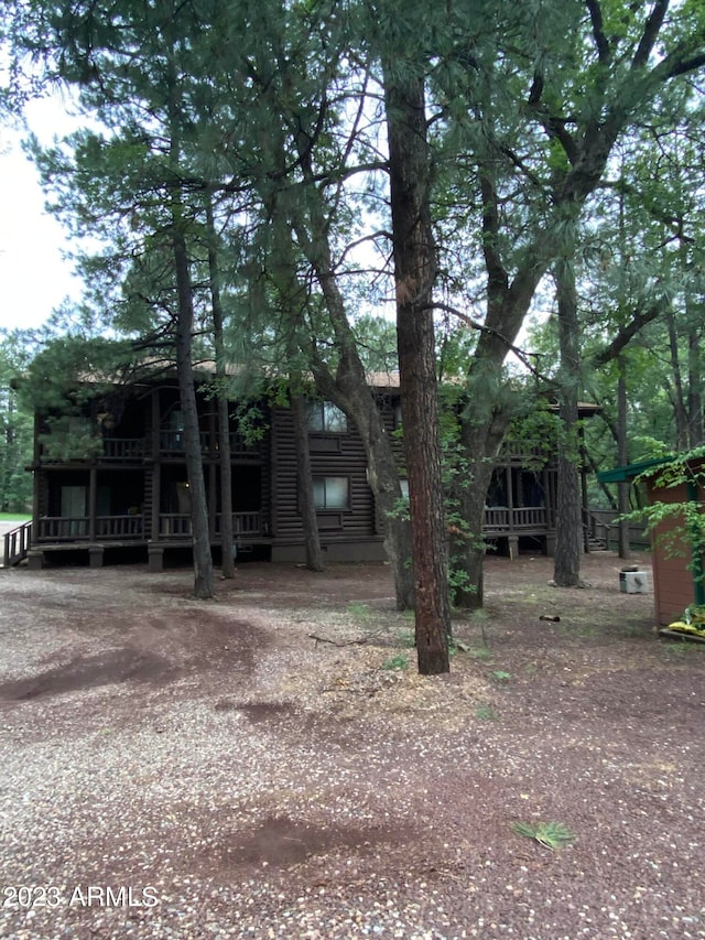 view of back of house