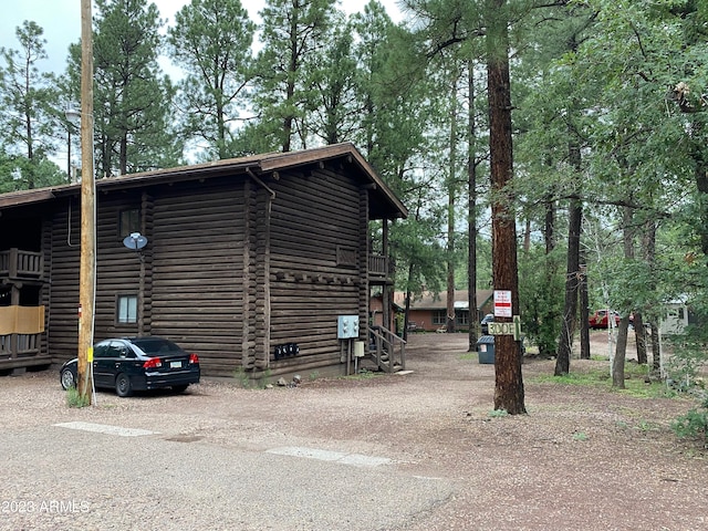 view of side of home