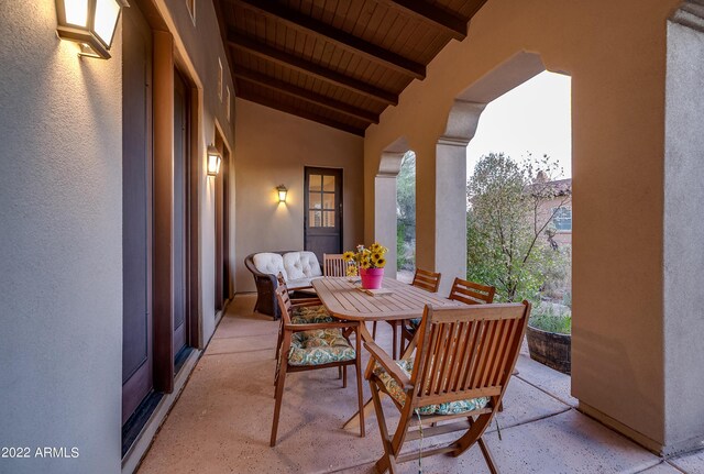 view of patio / terrace