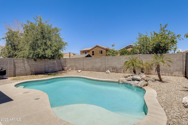 12318 W Bloomfield Rd, El Mirage, AZ 85335 - view of pool featuring a fenced backyard
