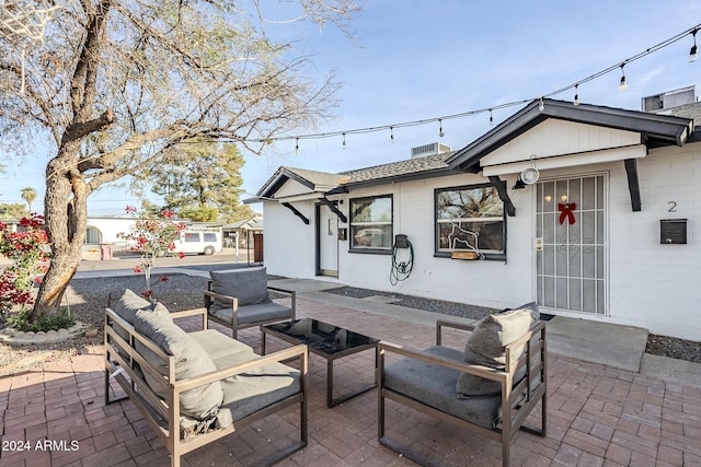 view of patio / terrace with outdoor lounge area