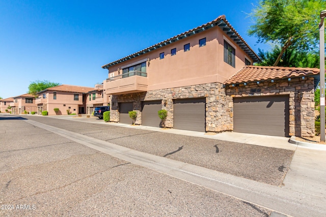 view of mediterranean / spanish house