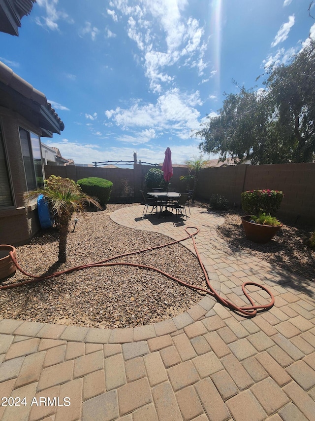 view of patio / terrace