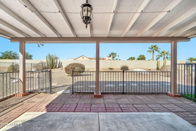 view of patio / terrace