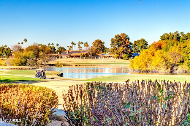 property view of water